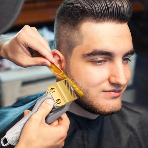 مرتب کردن کناره مو با ماشین اصلاح وی جی آر V-140