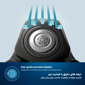 کانال های هدایت مو در سری فیلیپس S5898/35