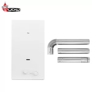 آبگرمکن گازی بوتان مدل B4318if Turbo فن دار + دودکش