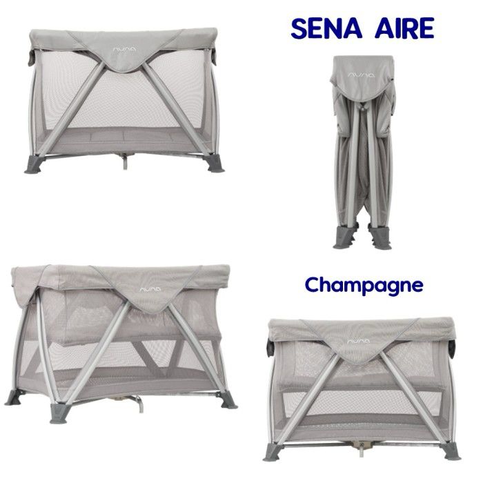 تخت و پارک مینی سنا ایر برند نونا Nuna MINI SENA AIRE | تخت مسافرتی نوزاد