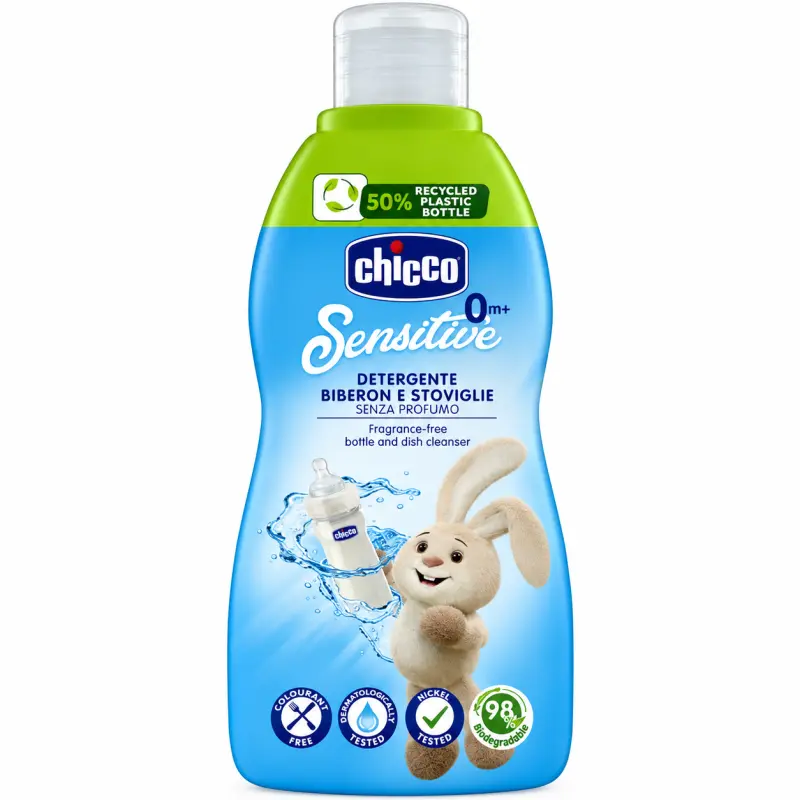 مایع استریل شیشه و ظروف کودک چیکو Chicco حجم 300 میل