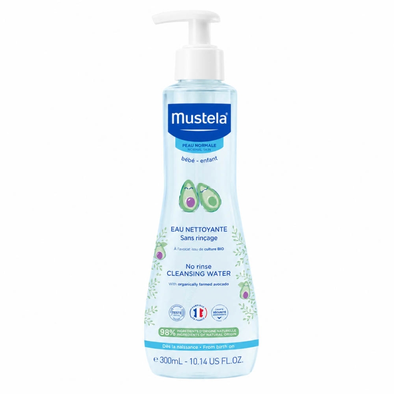 محلول پاک کننده فیزیو ب ب موستلا Mustela حجم 300 میل