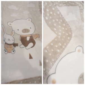 پتو سوپر سافت کیکابو kikkaboo مدل my teddy