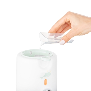 گرمکن و استریل کننده شیشه شیر کیکابو مدل warmy 3in1