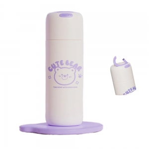 فلاسک استیل 500 میلی لیتر مدل Cute bear