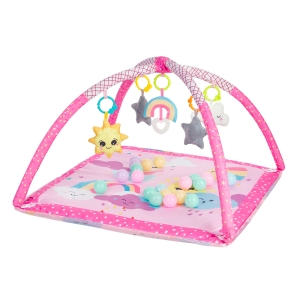 تشک بازی 18 توپ کیکابو Kikkaboo مدل Pink Sky