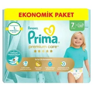 پوشک بچه  پریما سایز هفت  30 عددی