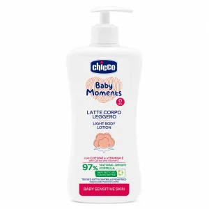 لوسیون بدن کودک چیکو ضد حساسیت Chicco Baby Moments  حجم 500 میلی‌لیتر
