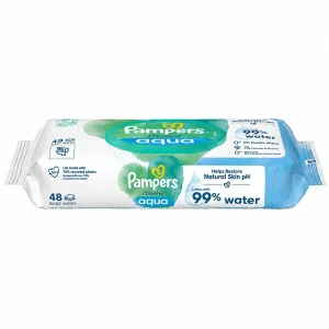 دستمال مرطوب پمپرز مدل درب‌دار (Pampers Harmonie Aqua)