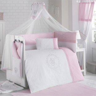 سرویس روتختی 9 تکه Baby Pink