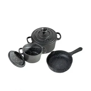 سرویس قابلمه چدن 5 پارچه کودک نالینو