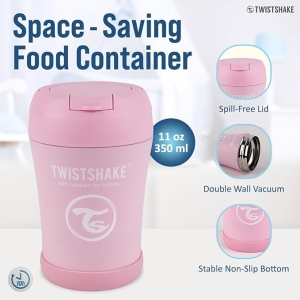 فلاسک غذا کودک توییست شیک Twistshake حجم 350 میل