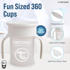 لیوان 360 درجه  230 میل توییست شیک Twistshake
