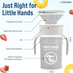 لیوان 360 درجه  230 میل توییست شیک Twistshake