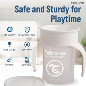 لیوان 360 درجه  230 میل توییست شیک Twistshake