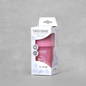 شیشه شیر آنتی کولیک 180 میل توییست شیک Twistshake