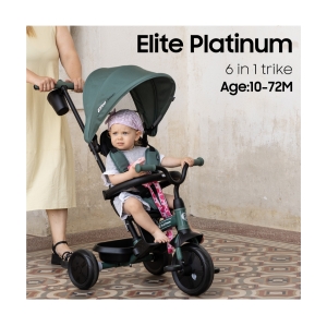 سه چرخه کودک کیوپلی QPlay مدل Elite platinum 6in1