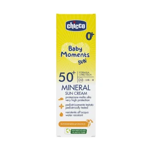 کرم ضد آفتاب مینرال چیکو Chicco mineral حجم 75 گرمی