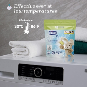 قرص لباسشویی چیکو Chicco Sensitive بسته 20 عددی