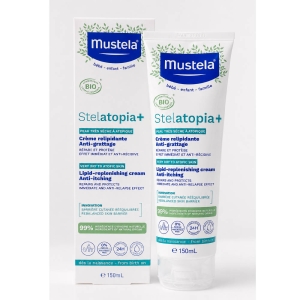 کرم مرطوب کننده استلاتوپیا موستلا +Mustela Stelatopia حجم 150 میل