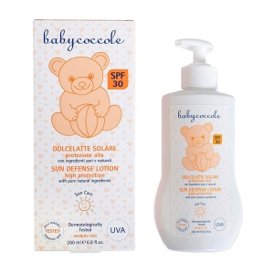 لوسیون ضد آفتاب بی بی کوکول Baby coccole حجم 200 میل
