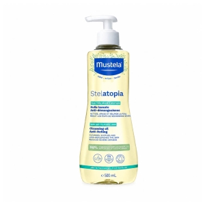 روغن پاک کننده (شوینده) استلاتوپیا موستلا Mustela حجم 500 میلی لیتر