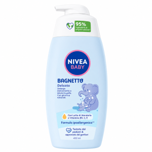 شامپو بدن کودک نیوآ مدل Bagnetto Delicato حجم 450 میل