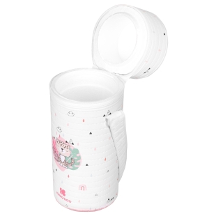 کیف حمت شیشه شیر کیکابو طرح  savanna رنگ صورتی