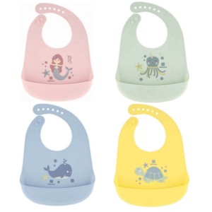 پیشبند سیلیکونی کیکابو kikkaboo مدل  sea world