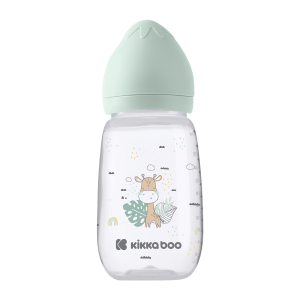 شیشه شیر 310 میل طلقی کیکابو طرح savanna