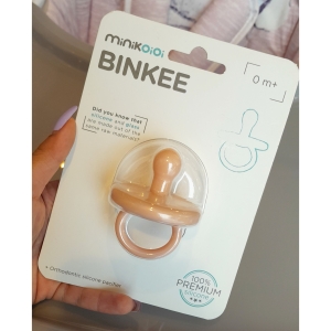 پستانک تمام سیلیکونی minikoioi ر نگ صورتی