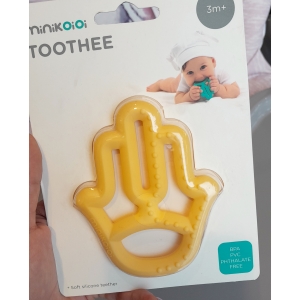 دندانگیر سیلیکونی minikoioi طرح دست