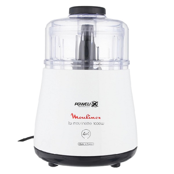 خردکن مولینکس مدل DPA141 La Moulinette، توان 1000 وات، ظرفیت 330 میلی‌لیتر – سفید