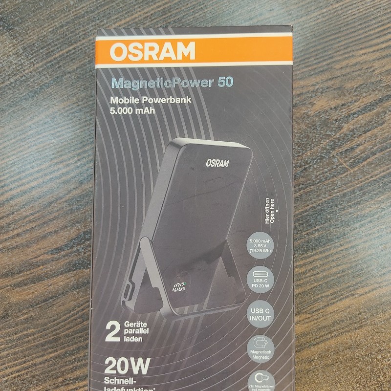 پاور بانک وایرلس برند اوسرام آلمان OSRAM
