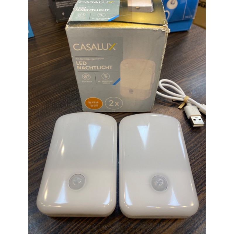 پک دو عددی چراغ خواب سنسور دار برند CASALUX