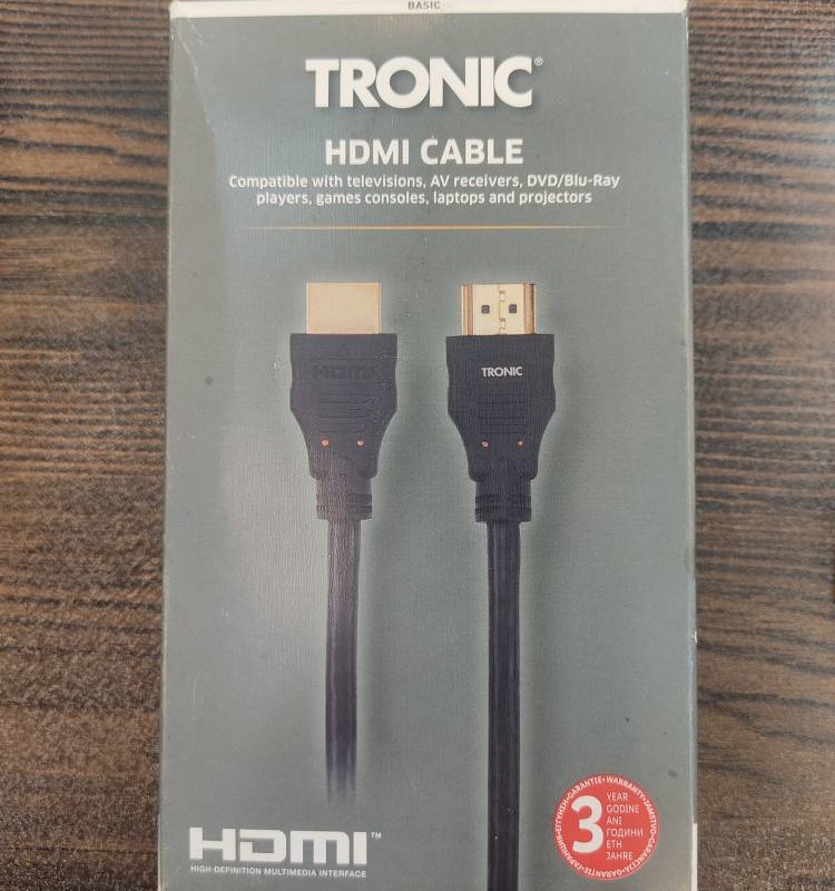 كابل HDMI طول 1.8متر برند TRONIC