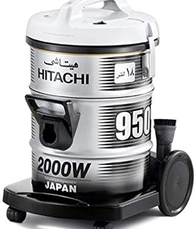 جاروبرقی سطلی هیتاچی 2000 وات مدل CV950 (Hitachi Drum Vacuum Cleaner CV950)