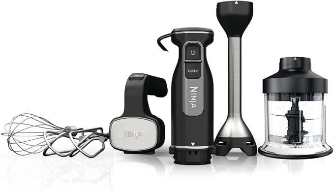 گوشت‌کوب برقی سه‌کاره نینجا مدل Ninja Foodi 3-in-1 Hand Blender, Mixer &amp;amp; Chopper (CI100 Series)