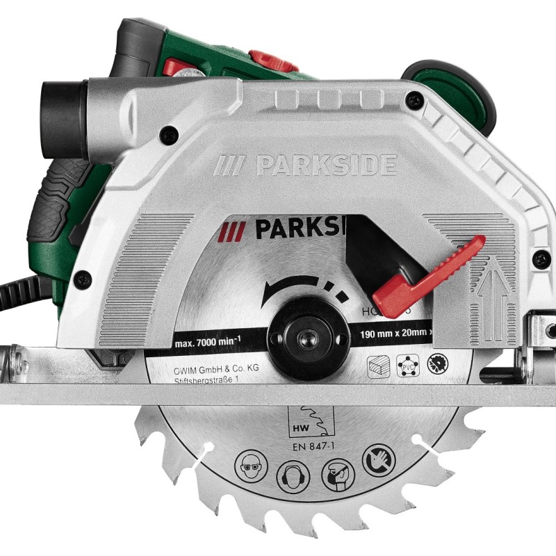 اره گردبر برقی پارکساید آلمان PARKSIDE PHKS 1350 E4 – همراه با لوازم جانبی