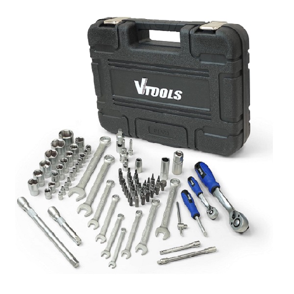 جعبه بکس وی تولز مجموعه 82 عددی مدل Vtools VT5104