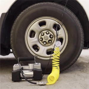 پمپ باد فندکی دو سیلندر وی تولز VT1306