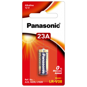 باتری ریموتی آلکالاین 23a 12v panasonic مارک پاناسونیک کیفیت فوق العاده و ماندگاری فوق العاده