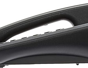 تلفن رومیزی UNIDEN AS7408 با نمایشگر و دکمه‌های بزرگ (مشکی / سفید)