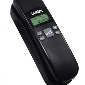 تلفن رومیزی UNIDEN AS7103 Trimline با نمایشگر شماره (مشکی / سفید)