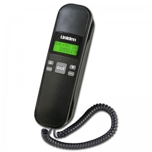 تلفن رومیزی UNIDEN AS7103 Trimline با نمایشگر شماره (مشکی / سفید)