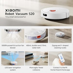 جاروبرقی رباتیک شیائومی مدل Xiaomi Robot Vacuum S20