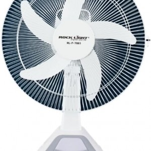 پنکه شارژی راک‌لایت مدل RL-F-7081 سایز 16 اینچ با ریموت و چراغ LED