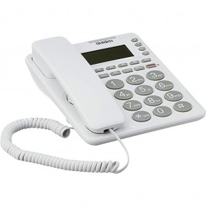 تلفن رومیزی سیمی UNIDEN AT6408 با اسپیکرفون و نمایشگر شماره