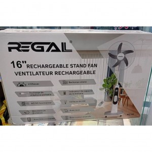 پنکه شارژی رگال سایز 16 اینچ - RC16