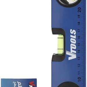 تراز آلومینیومی ضد شوک VTOOLS مدل VT2122 – طول 300 میلی‌متر